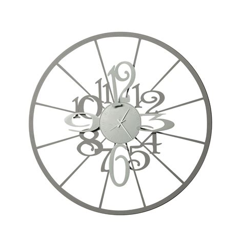 Arti E Mestieri Kalesy Big Wall Clock With Rounded Numbers Made In