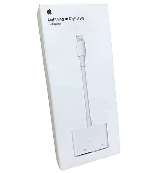 Authentic Apple Lightning To Hdmi Digital Av Adapter Md826ama