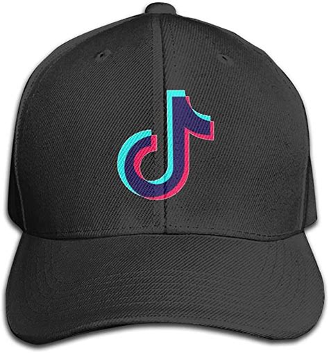 A Abdndn Designed Tik Tok Logo Editorial Vector Baseball Hats Fashion