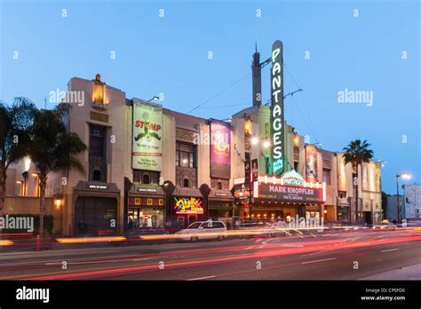 Pantages Theater Hollywood Los Angeles Stockfotografie Alamy