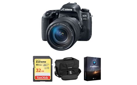 4th Of July Sale 600 Off Canon Eos 77d Dslr Camera W Free Kit