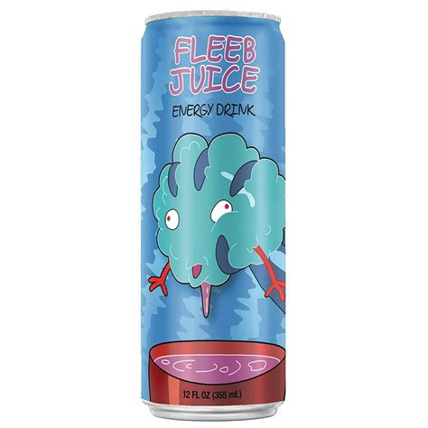 Rick And Morty Fleeb Juice Energy Drink