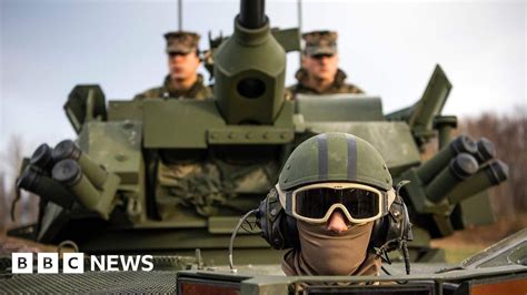 Nato Holds Biggest Military Exercise Since Cold War Bbc News