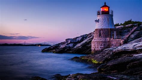 Free Download Castle Hill Lighthouse Newport Rhode Island Usa Windows