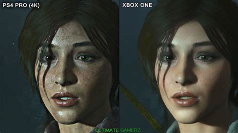 Cool Increase Of The Tomb Raider Ps4 Pro Vs Xbox 1 Graphics Comparison