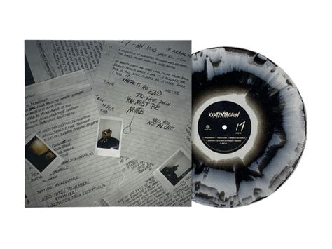 xxxtentacion 17 limited edition black and white colored vinyl pale blue dot records