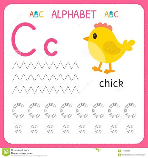 Letters tracing worksheets preschoolers alphabet letter preschool. Alphabet Tracing Worksheet For Preschool And Kindergarten ...