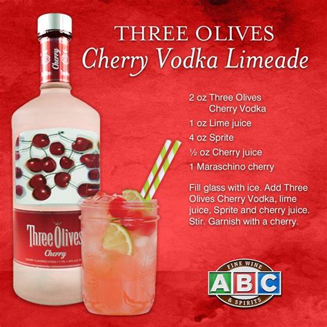 June 24, 2020 by evelyn leave a comment. Cherry Vodka Limeade | Cherry vodka, Cherry vodka drinks ...