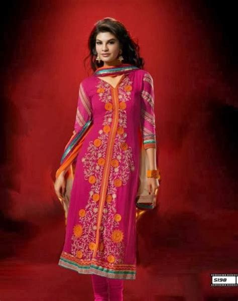 Jacqueline Fernandez In Churidars Salwar Kameez Electrihot