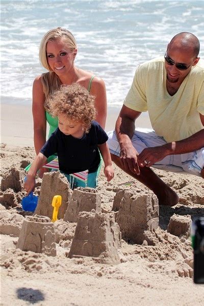 Kendra Wilkinson Hank Baskett And Their Son Hank Baskett Iv Build