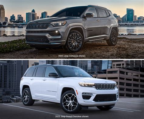 Jeep Compass Vs Jeep Grand Cherokee Which Is Right For You