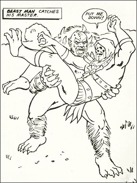 Masters Of The Universe He Man Skeletor Motu Vintage Coloring Pages Coloring Books Coloring