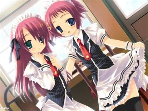 Anime Galleries Dot Net Cute Anime Girlsmaid Sisters