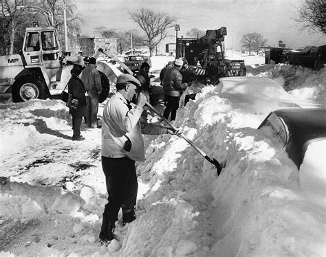 Historic Storm The Blizzard Of 1978