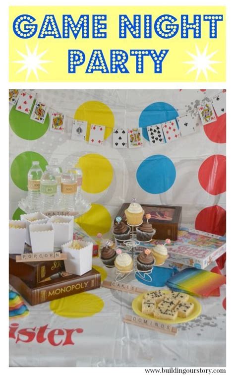 Game Night Party Ideas Game Night Parties Game Night Decorations