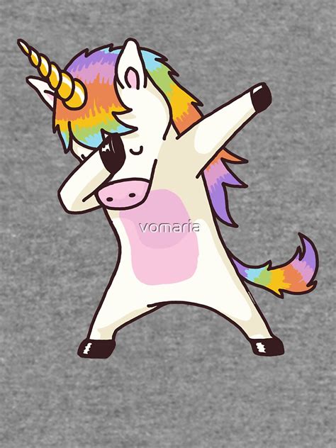 Dabbing Unicorn Shirt Hip Hop Dap Pose Lightweight Sweatshirt By