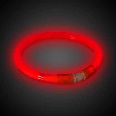 Red Glow Bracelets 3 Pack