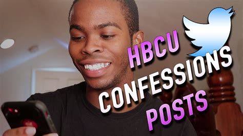 hbcu confessions twitter posts tevin ussin youtube