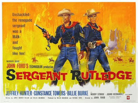 Sergeant Rutledge 1960 John Ford John Ford Jeffrey Hunter