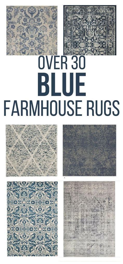 Target has every type of rug you need to finish your room—from kitchen rugs to doormats. Choose the Perfect Blue Farmhouse Rug | Farmhouse rugs ...