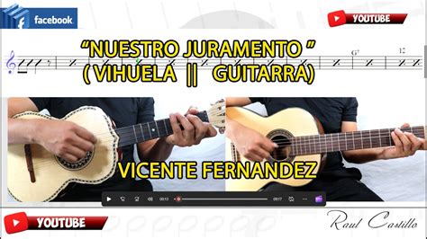 NUESTRO JURAMENTO VIHUELA GUITARRA ACORDES YouTube