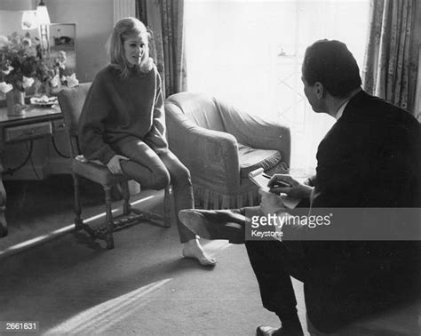 Actress Ursula Andress Giving An Interview News Photo Getty Images