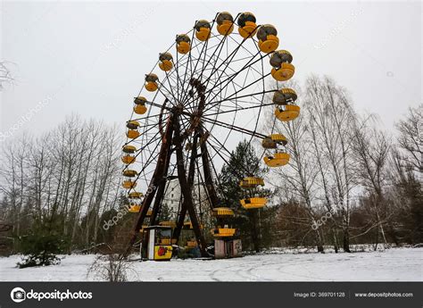 Abandoned Amusement Park Ghost Town Prypiat Priryat Chornobyl Exclusion