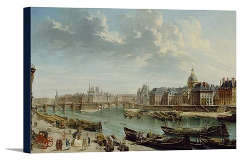 A View Of Paris Masterpiece Classic Artist Jean Baptiste Raguenet