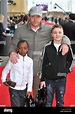 Guy Ritchie with sons David and Rocco worldwide Grand Opening event for ...