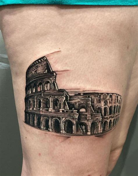30 Pretty Colosseum Tattoos You Will Love Style Vp Page 8