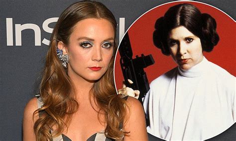 Billie Lourd Played Mom Carrie Fishers Character Princess Leia In Rise