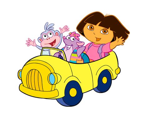 Cartoon Characters Dora The Explorer Png Dora Pintere