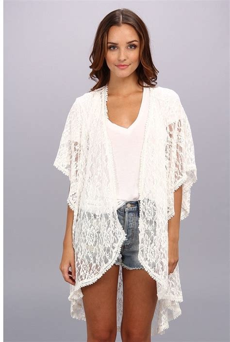 White Lace Kimono