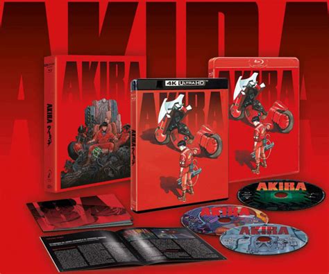 Akira Coffret Collector Steelbook édition Limitée Blu Ray 4k Ultra Hd