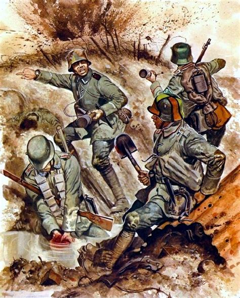 1918 04 Stosstruppen Ron Embleton Osprey World War One World War