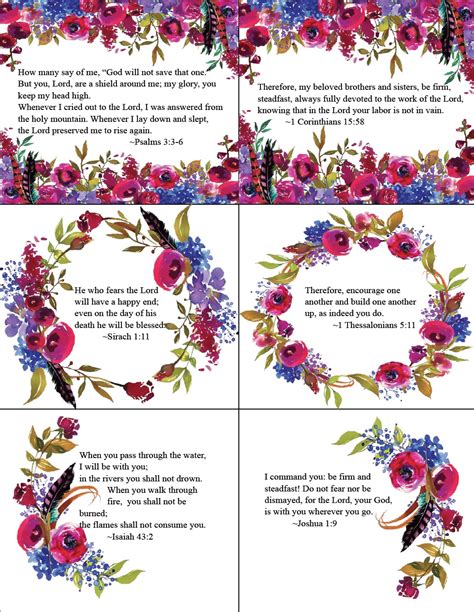 Bible Verse Cards Printable