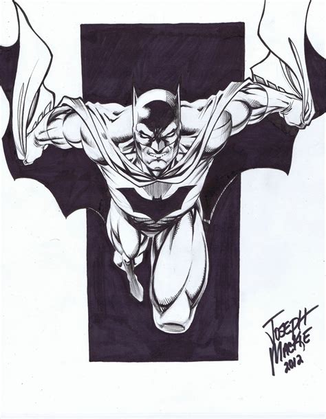 Batman By Joseph Mackie For Sale In John Parrishs Commission Sketches