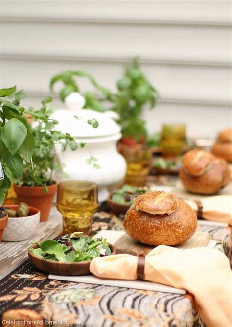 … can we sit and talk for hours? Cozy Soup Dinner Party - Celebrations at Home