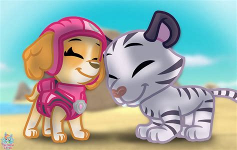 Paw Patrol Ultimate Rescue Pups Save The Tigers By Rainboweevee Da On