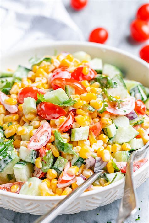 Creamy Corn Salad Recipe Healthy Corn Salad Recipe Eatwell