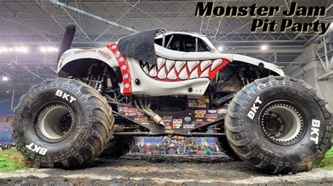 Monster Jam Pit Party Youtube