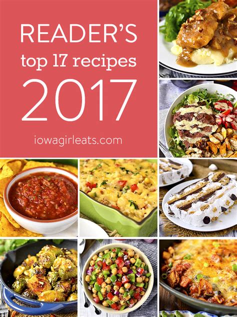 2017 Reader Favorite Recipes Iowa Girl Eats