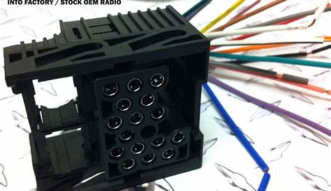 BMW OEM Reverse Factory Radio Wire Harness Plug 8590-R - ABC-Install.com