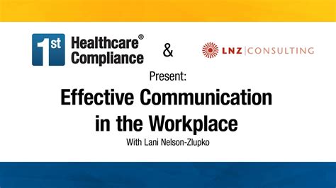 Some surveys and discussions have acknowledged that lack of information is a cause. Effective Communication in the Workplace - YouTube