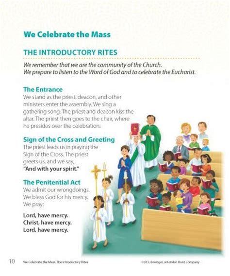 My Mass Book — Rcl Benziger Comcenter Catholic Faith Formation