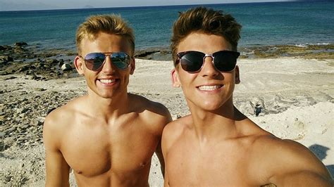 the stars come out to play ross and jack haslam new shirtless pics