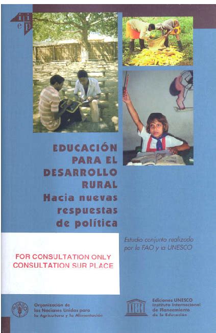 Pdf Educación Para El Desarrollo Rural Ivan Rodriguez