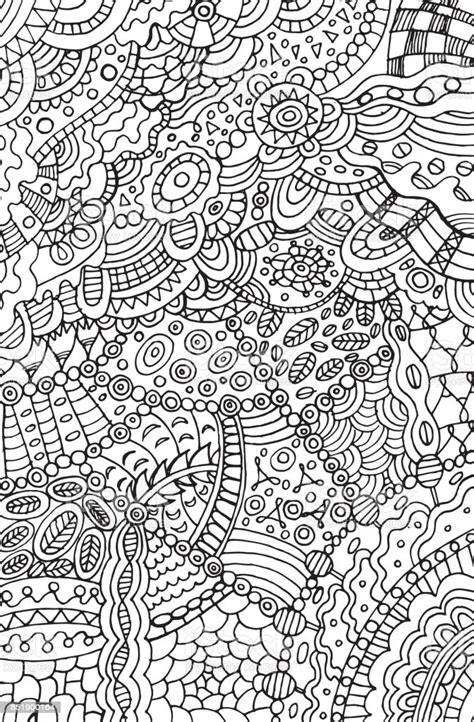 Feb 06, 2021 · just color. Doodle Coloring Page For Adults Background Illustration ...