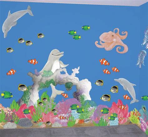 Magical Under Sea Adventures Mural Kids Room Mural Wall Decals