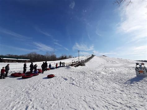 Hawk Island Park Underrated Snow Tubing Spot In Detroit